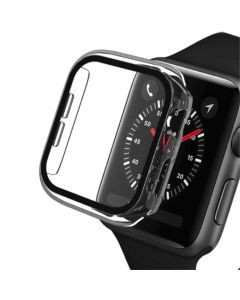 Apple Watch 7 41mm Protector Case with Tempered Glass - Transparent