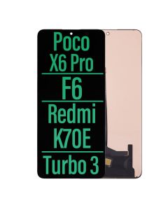 Xiaomi Poco X6 Pro/ Poco F6/ Redmi K70E/ Redmi K60E/ Turbo 3 LCD Touch Screen Assembly

