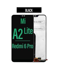Xiaomi Mi A2 Lite/ Redmi 6 Pro LCD Touch Screen Assembly - Black