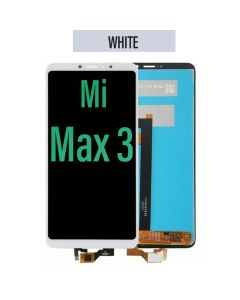 Xiaomi Mi Max 3 LCD Touch Screen Assembly - White