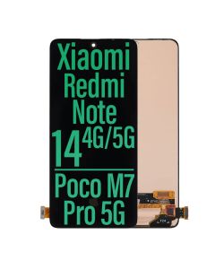 Xiaomi Redmi Note 14 4G 5G Poco M7 Pro 5G LCD Touch Screen Assembly