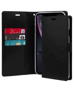 Mercury Blue Moon Diary Wallet Leather Flip Case Cover For iPhone XR