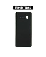 Galaxy Note 8 Back Glass Cover - Midnight Black