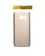 Galaxy S7 Edge Back Glass Cover - Gold