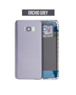 Galaxy S8 Plus Back Glass Cover with Camera Lens - Orchid Grey