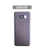 Galaxy S8 Back Glass Cover with Camera Lens - Orchid Grey