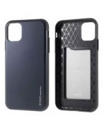 Mercury Sky Slide Bumper Case Cover With Card Slot for iPhone 11 Pro Max - Black