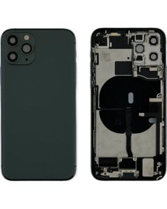 iPhone 11 Pro Back Housing With Small Parts - Midnight Green