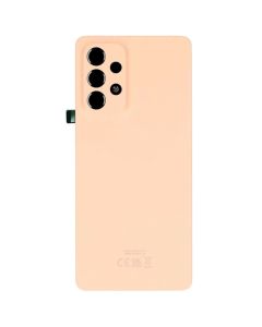 Galaxy A53 5G Back Glass Cover with Camera Lens-Peach