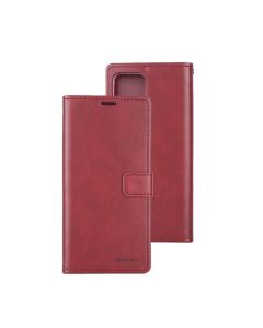 Mercury Blue Moon Diary Wallet Leather Case Cover For iPhone 11-Wine