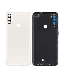 Galaxy A11 Back Cover With Camera Lens - White