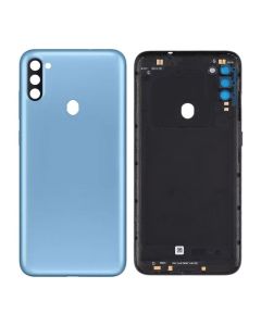 Galaxy A11 Back Cover With Camera Lens - Blue