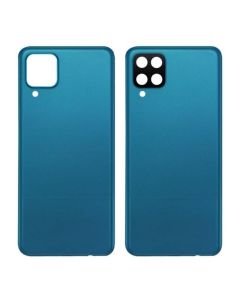 Galaxy A12 Back Cover With Camera Lens - Blue