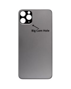 iPhone 11 Pro Back Glass Cover (Big Camera Hole) - Space Grey