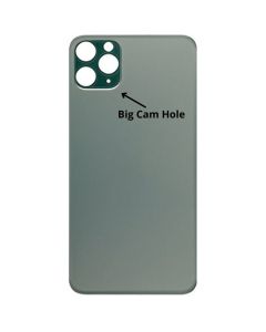 iPhone 11 Pro Back Glass Cover (Big Camera Hole) - Midnight Green