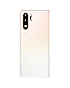 Huawei P30 Pro Back Glass Cover With Camera Lens-White