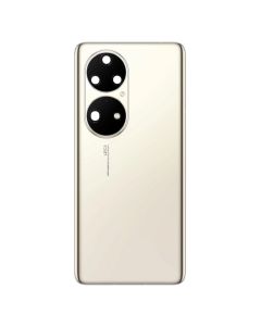 Huawei P50 Pro Back Glass Cover With Camera Lens-Gold