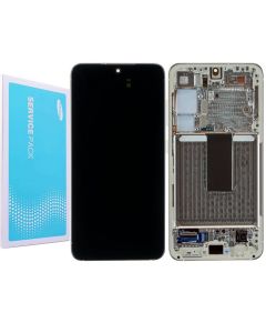 Galaxy S23 LCD Touch Screen Assembly - Cream (Service Pack)