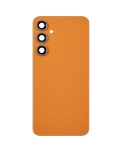 Galaxy S23 FE Back Glass Cover With Camera Lens-Orange